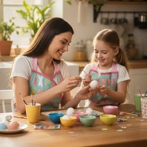 Cute Mommy & Me Easter Theme Aprons